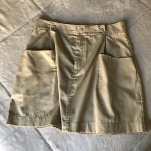 Zara Camel Miniskirt Size Medium